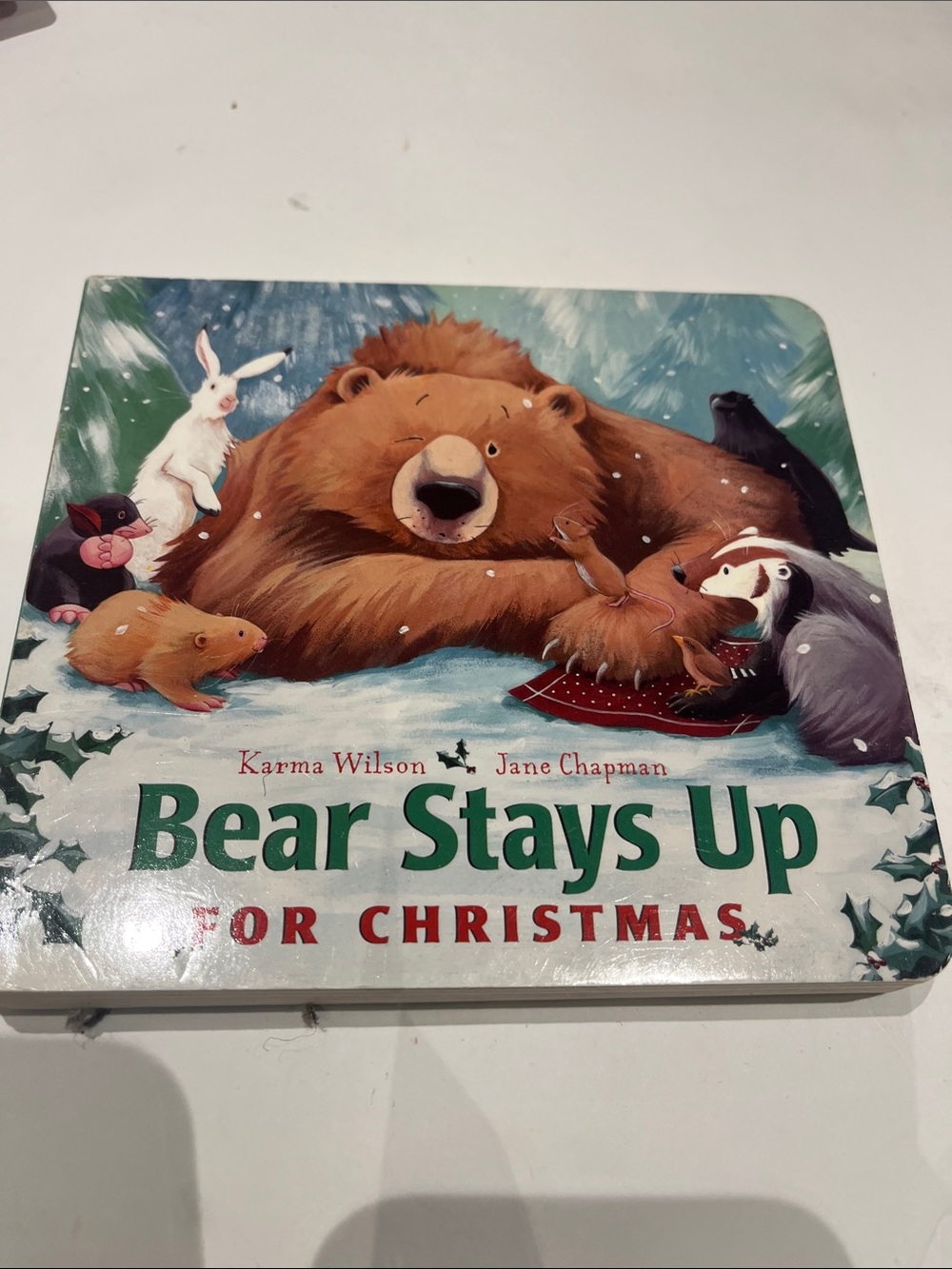 Bear Stays Up for Christmas Board Book
